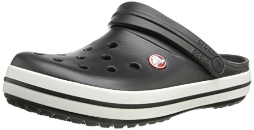 Crocs Crocband Unisex, Zuecos Adulto, Negro, 43/44 EU