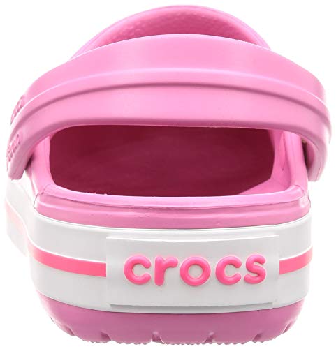 Crocs Crocband, Zuecos Unisex Adulto, Rosa (Pink Lemonade/White 62p), 41/42 EU