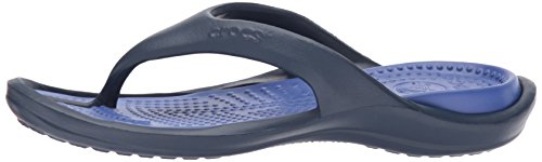 Crocs Flip Flops, Chanclas Unisex Adulto, Azul (Navy/Cerulean Blue), 42/43 EU