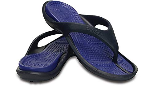 Crocs Flip Flops, Chanclas Unisex Adulto, Azul (Navy/Cerulean Blue), 42/43 EU