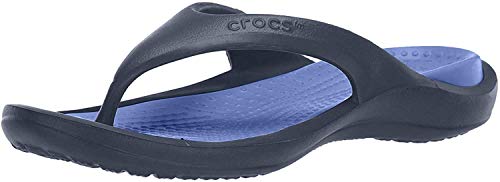 Crocs Flip Flops, Chanclas Unisex Adulto, Azul (Navy/Cerulean Blue), 42/43 EU