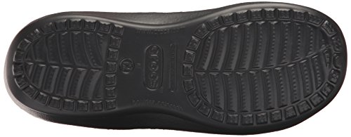 Crocs Flip Flops, Chanclas Unisex Adulto, Negro (Black/Smoke), 41/42 EU