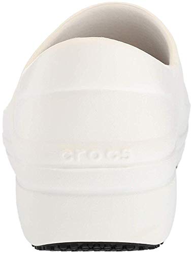 Crocs Neria Pro II Clog, Zuecos para Mujer, Blanco (White 100b), 42/43 EU
