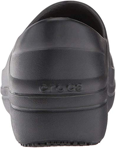 Crocs Neria Pro II Clog, Zuecos para Mujer, Negro (Black 001), 37/38 EU