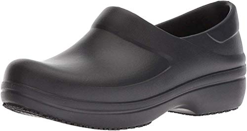 Crocs Neria Pro II Clog, Zuecos para Mujer, Negro (Black 001), 37/38 EU