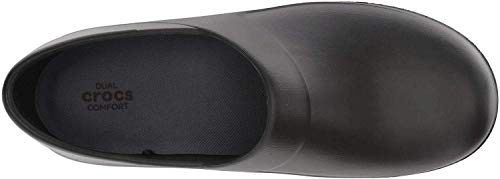 Crocs Neria Pro II Clog, Zuecos para Mujer, Negro (Black 001), 37/38 EU