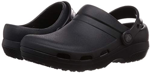 Crocs Specialist II Vent Clog, Zuecos Unisex Adulto, Negro (Black 001), 39/40 EU