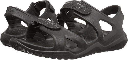 Crocs Swiftwater River Sandals 203965-06, Sandalias para Hombre, Negro (Black), 39/40 EU