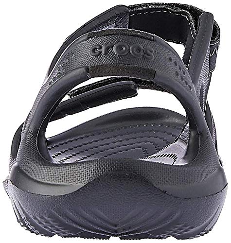 Crocs Swiftwater River Sandals 203965-06, Sandalias para Hombre, Negro (Black), 39/40 EU