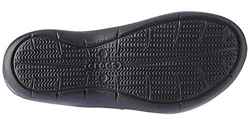 Crocs Swiftwater Sandal Women, Chanclas para Mujer, Negro (Black/Black), 38/39 EU