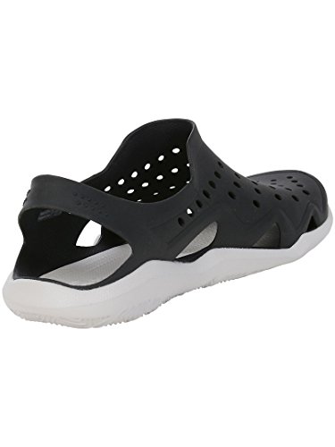 Crocs Swiftwater Wave M Zapatos de agua Hombre, Negro (Black/Pearl White 069), 41-42 EU (7 UK)
