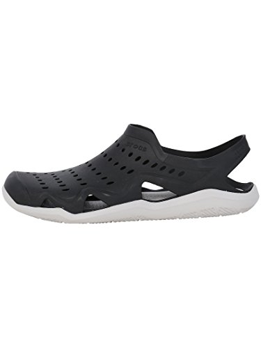 Crocs Swiftwater Wave M Zapatos de agua Hombre, Negro (Black/Pearl White 069), 42-43 EU (8 UK)