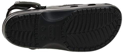 Crocs Yukon Vista Clog M, Zuecos para Hombre, Negro (Black/Black 060), 45/46 EU
