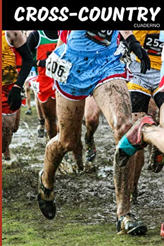 Cross-Country Pasión Cuaderno: 120 páginas forradas | Regalo de adulto, hombre, mujer, adolescente y niño para Navidad o cumpleaños