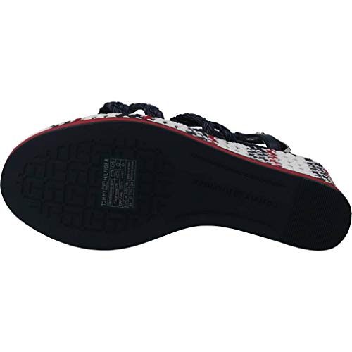 Cuña Mujer Tommy Hilfiger Interwoven High Wedge Marino 40