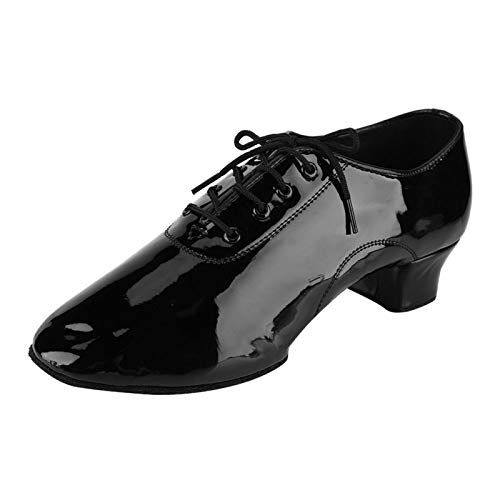 DAUERHAFT Zapato de Baile Calzado Latino Forros Transpirables, para Hombre(42)