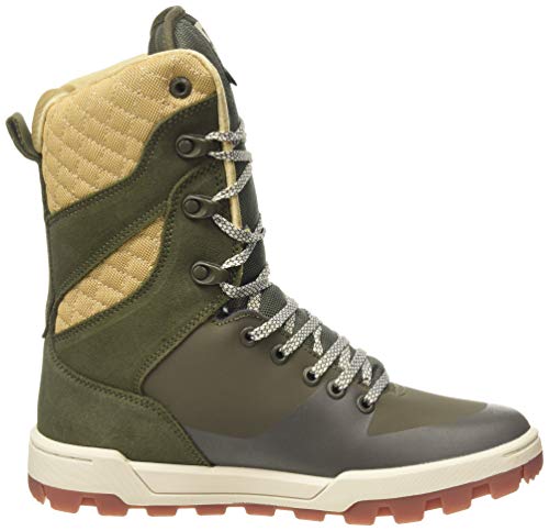 DC Shoes Nadene - Botas de Cuero de Pierna Alta con Cordones - Mujer - EU 39