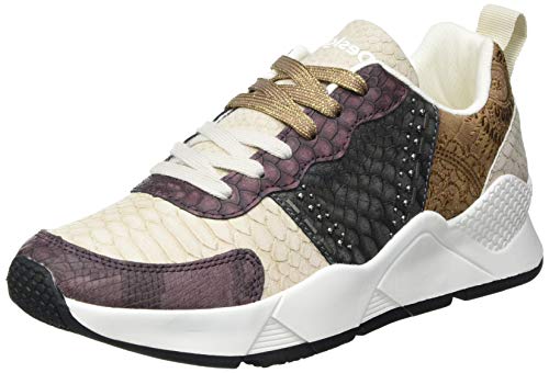 Desigual Low, Sneakers Woman. Mujer, Color marrón, 41 EU