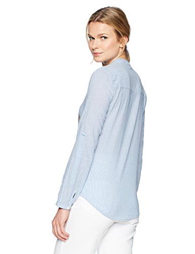 Desigual Para mujer Cam_baixinha  Manga Larga Playera  -  Azul -  X-Small