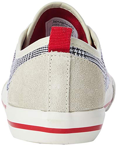 Desigual Shoes Alpha Patch, Zapatillas para Mujer, Beige Cream 1011, 40 EU