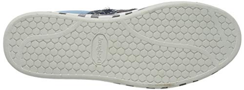 Desigual Shoes Cosmic Exotic, Zapatillas Mujer, Azul Denim Dark Blue 5008, 40 EU
