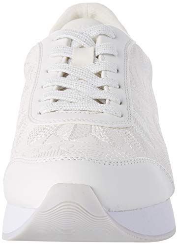 Desigual Shoes Galaxy Lottie, Zapatillas Mujer, Blanco 1000, 38 EU