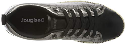Desigual Shoes_Cosmic_letteri, Zapatillas para Mujer, Azul, 40 EU