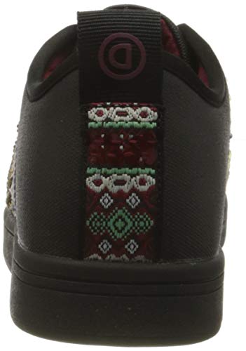 Desigual Shoes_Cosmic_Ribbons, Zapatillas para Mujer, Negro, 37 EU