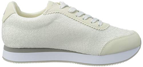 Desigual Shoes_Galaxy_Mandala, Zapatillas Mujer, Blanco, 38 EU