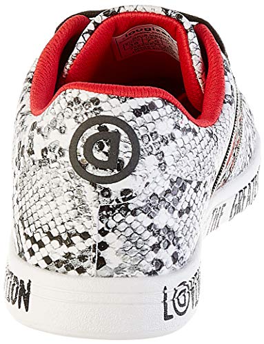 Desigual Snake Love Sn, Zapatillas Mujer, Gris (Gris Medio 2007), 36 EU