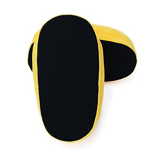 Desire Deluxe Zapatillas Casa Invierno con Figura de Emojis en Forma de Gafas Para Sol Sonriente - Pantunflas Invierno de Talla Universal para Hombre, Mujer, Niño y Niña