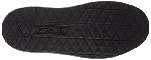 D.Franklin gumme v,2, Zapatos de Cordon en Charol en Piso Plataforma Mujer, Rojo, 41 EU