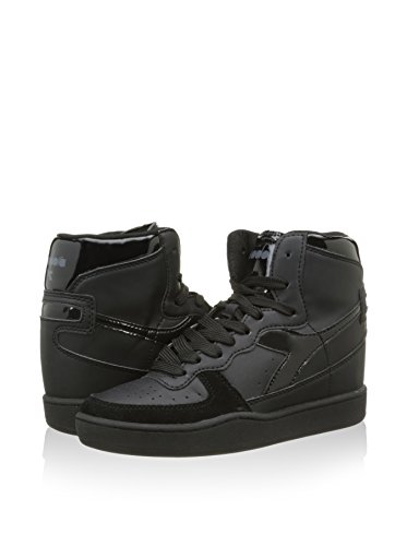 Diadora Zapatillas Abotinadas Mi Basket Zp Negro EU 38 (5 UK)