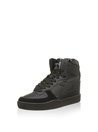 Diadora Zapatillas Abotinadas Mi Basket Zp Negro EU 38 (5 UK)