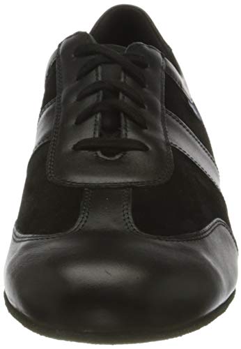 Diamant Diamant Ballroom Sneakers Herren 123-225-070 - Zapatos de Baile - Standard & Latino para Hombre, Color Negro (Schwarz), Talla 43 1/3
