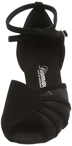 Diamant Diamant Damen Latein Tanzschuhe 020-077-040 - Zapatos de Baile - Standard & América, Color Negro, Talla 40