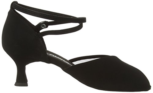 Diamant Diamant Damen Latein Tanzschuhe 020-077-040 - Zapatos de Baile - Standard & América, Color Negro, Talla 40