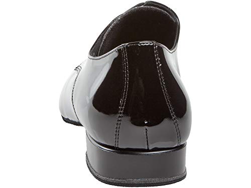 Diamant Hombres Zapatos de Baile 179-025-038 - Charol Negro - Confort - 2 cm Standard [UK 11]