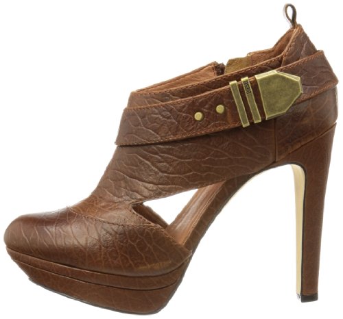 Diesel Delilah - Punta Abierta de Cuero Mujer, Color marrón, Talla 40