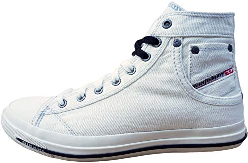 Diesel Exposure IV W Zapatillas Altas para Mujer, Color Blanco (Numeric_37)