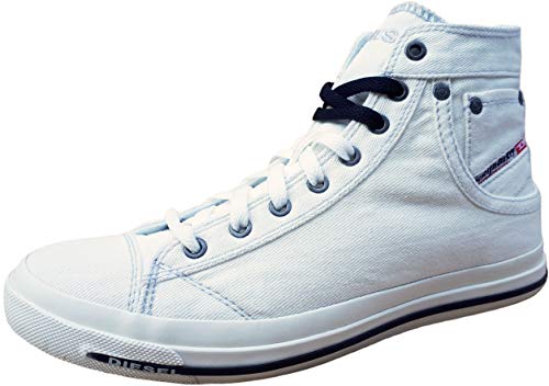 Diesel Exposure IV W Zapatillas Altas para Mujer, Color Blanco (Numeric_37)