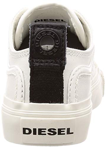 Diesel S-astico Low Lace W-Sneakers para mujer, blanco (blanco estrella), 40 EU