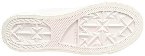 Diesel S-astico Low Lace W-Sneakers para mujer, blanco (blanco estrella), 40 EU