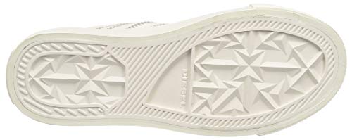 Diesel S-astico Mid Lace, Zapatillas Altas Mujer, Blanco (Star White T1015/Pr012), 36 EU