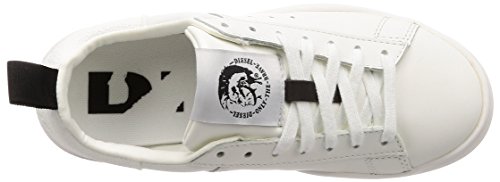 Diesel S-Clever Low W, Zapatillas Mujer, Blanco (White/White H0038/P1729), 39 EU