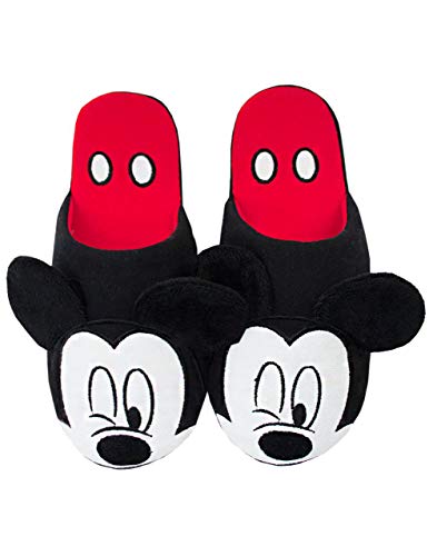 Disney Mickey Mouse Partial 3D Adultos - Zapatillas de casa para Mujer