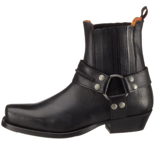 Dockers 170102-002001, Botas Estilo Motero Hombre, Negro, 43 EU