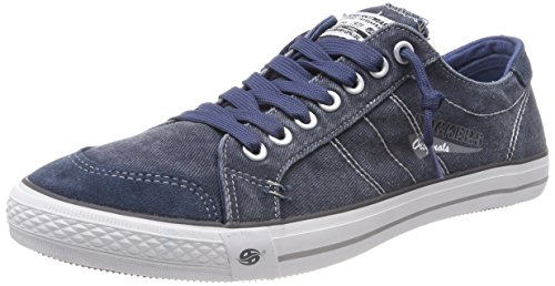 Dockers by Gerli 30st027-790670, Zapatillas Hombre, Azul (Dunkelblau 670), 41 EU