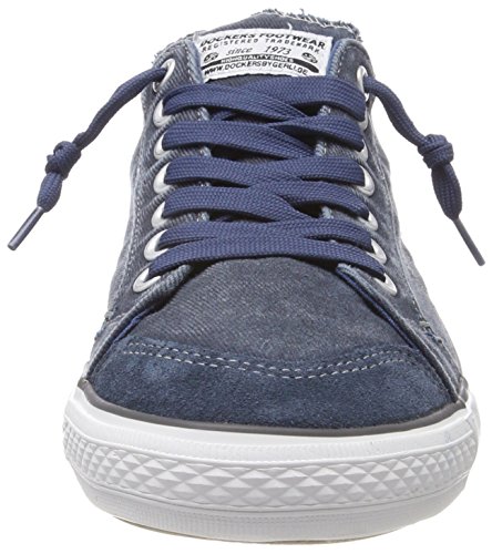 Dockers by Gerli 30st027-790670, Zapatillas Hombre, Azul (Dunkelblau 670), 41 EU