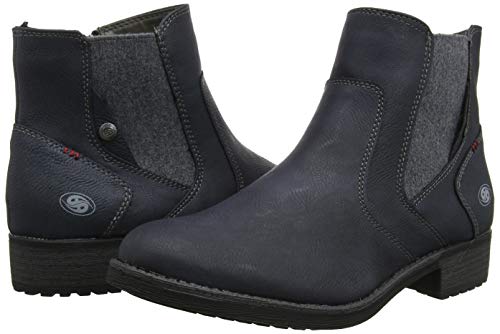 Dockers by Gerli 35iz328, Botas Altas Mujer, Azul (Navy 660), 37 EU